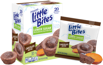 Little Bites® Lower Sugar* Chocolate Muffins