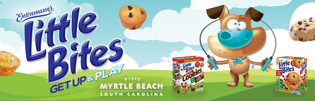 Little Bites Get Up and play visit Myrtle Beach South Carolina