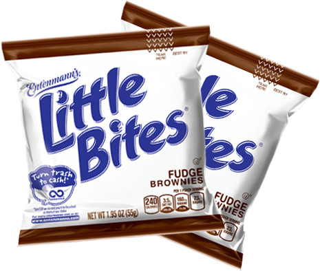 Little Bites Fudge Brownie pouches