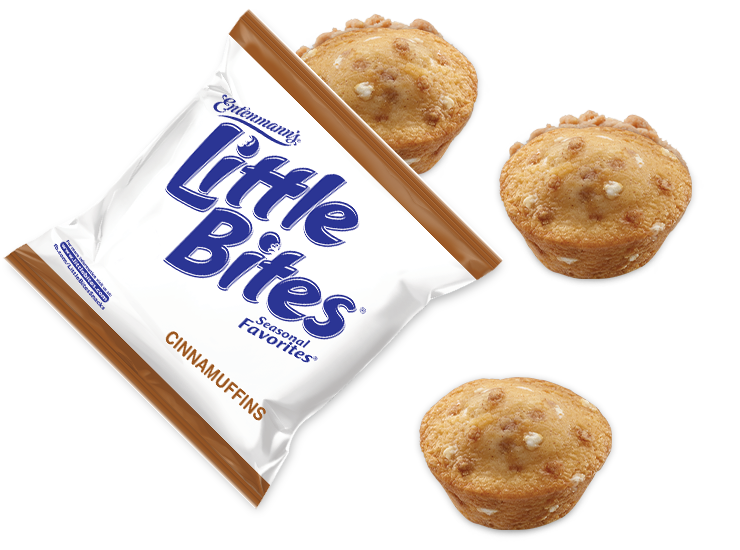 Cinnamuffin pouch with muffins