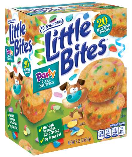 Little Bites® Party Cake Muffins 