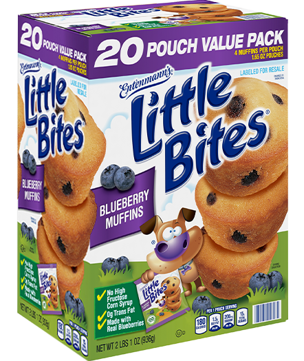 Little Bites Blueberry Muffins Little Bites Snacks