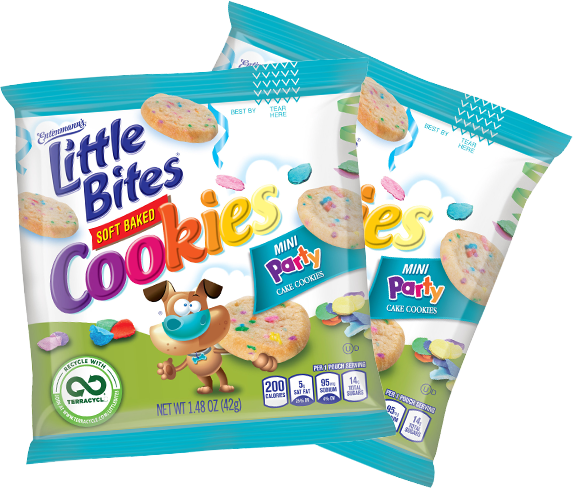 Party Cake Cookie Pouch