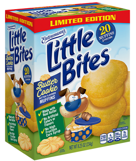 Little Bites® Butter Cookie Flavored Muffins