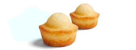 Two Little Bites Tropical Pineapple Muffins. 