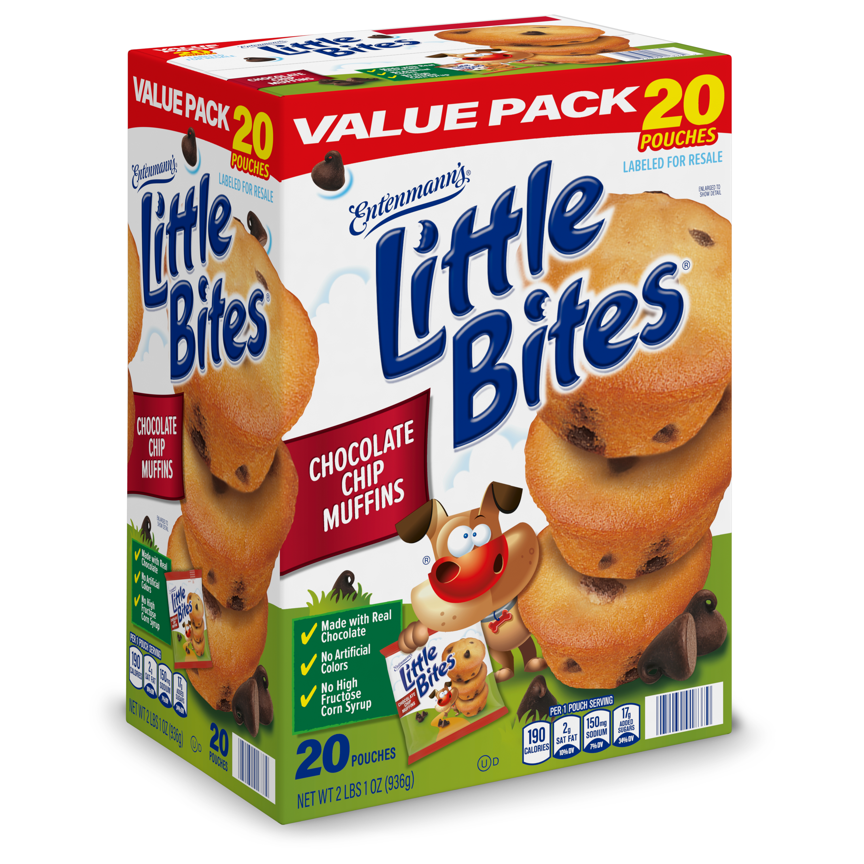 Little Bites Chocolate Chip 20 pack