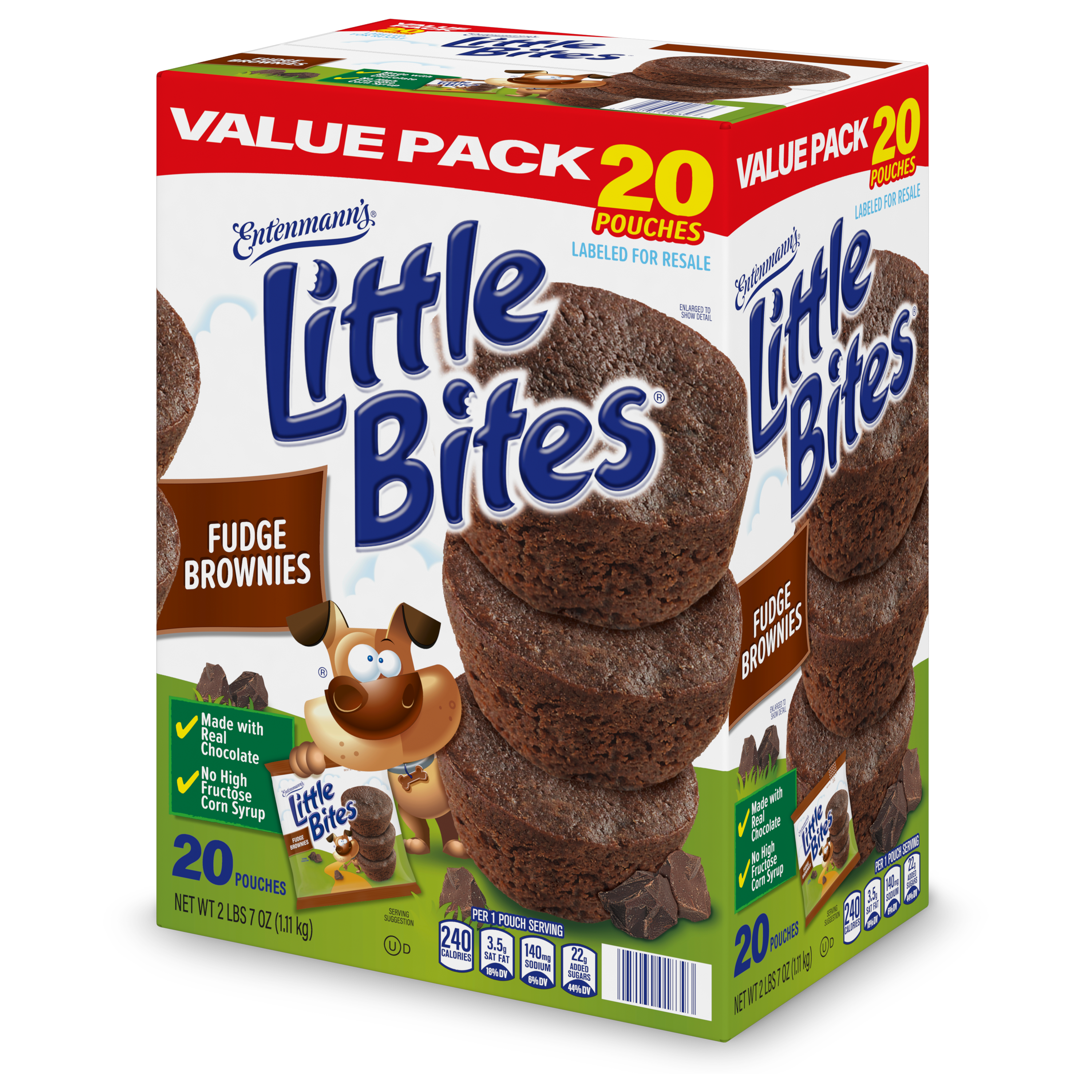 Little Bites Fudge Brownie 20 count