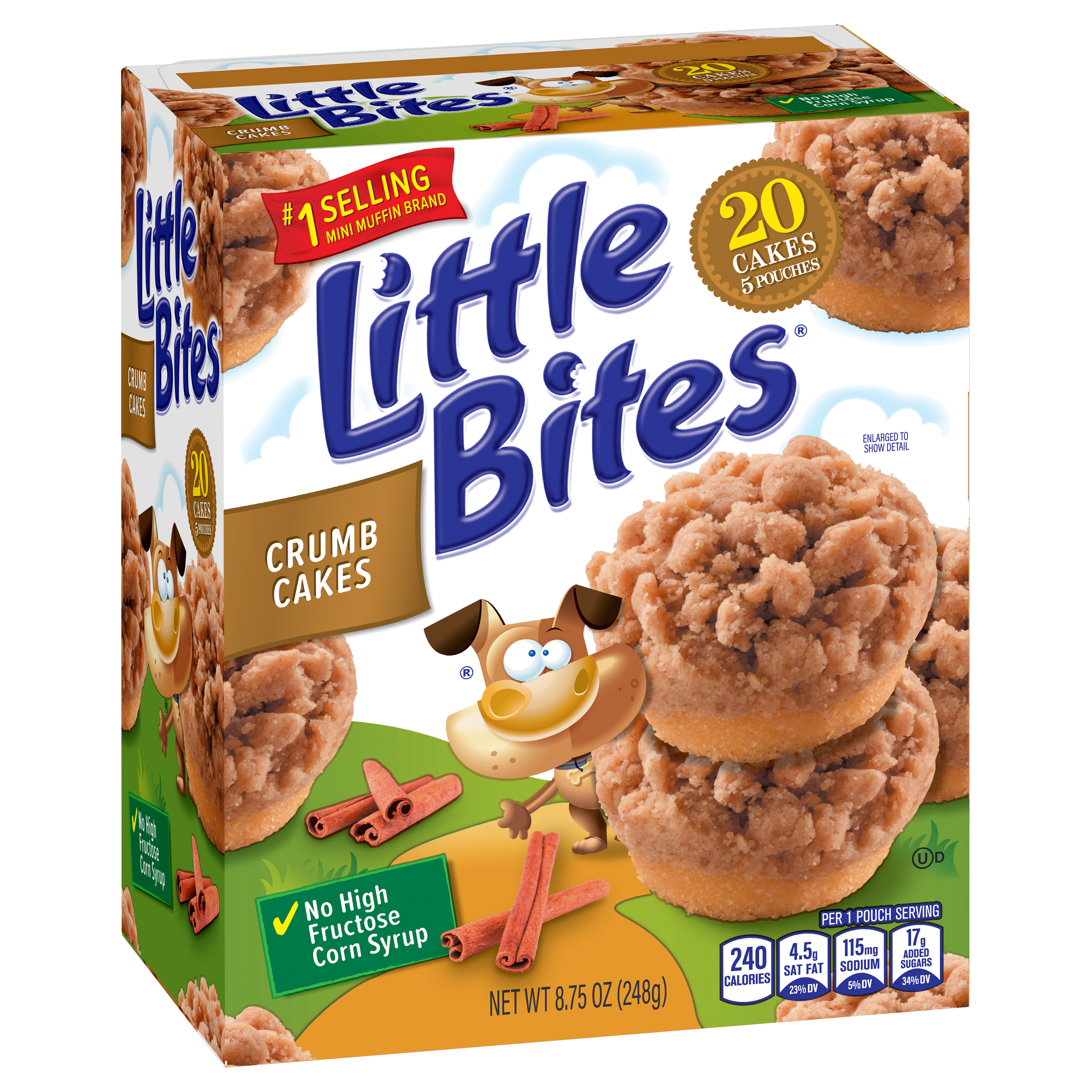 Crumb cake 5 pouches