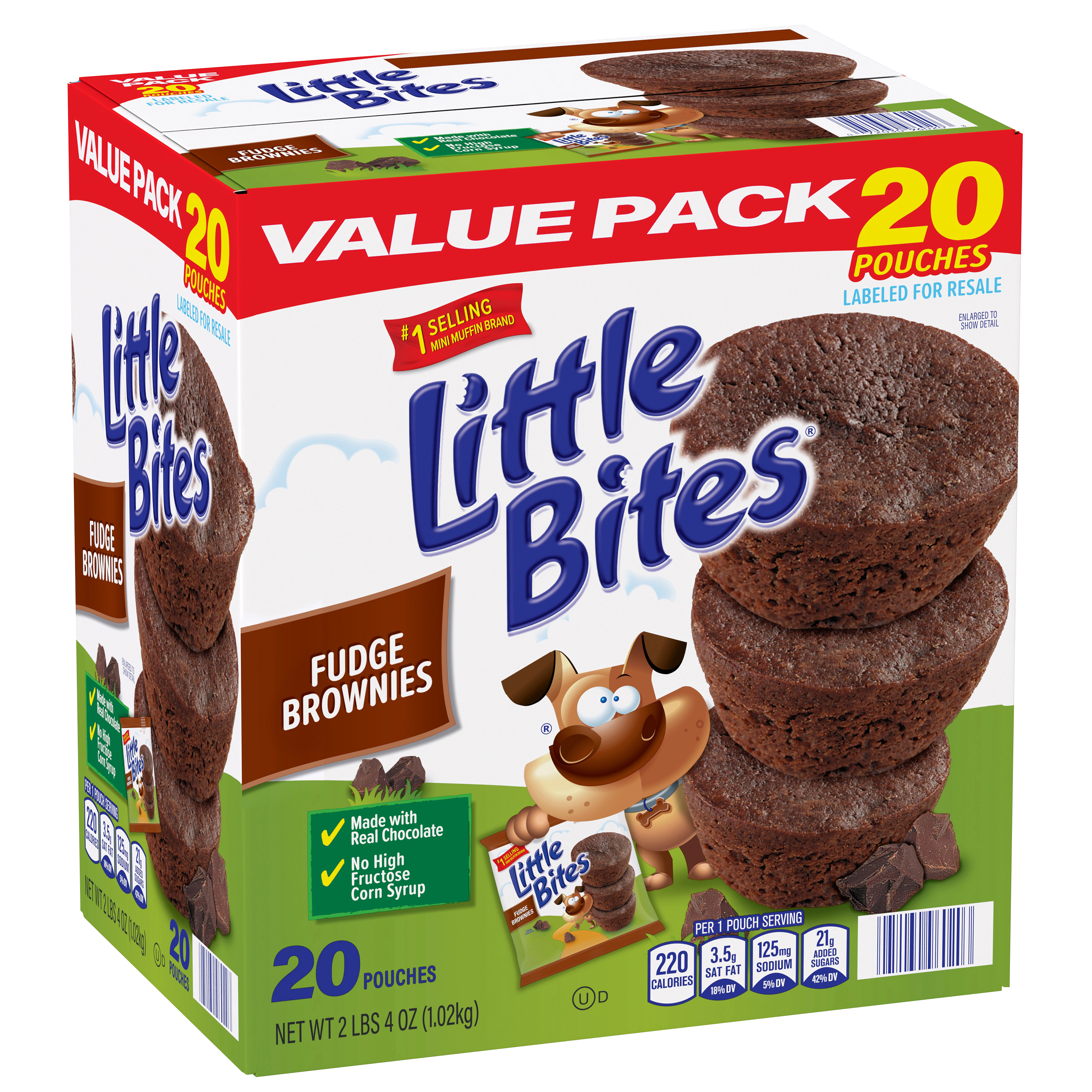 Fudge brownie 200 pouches