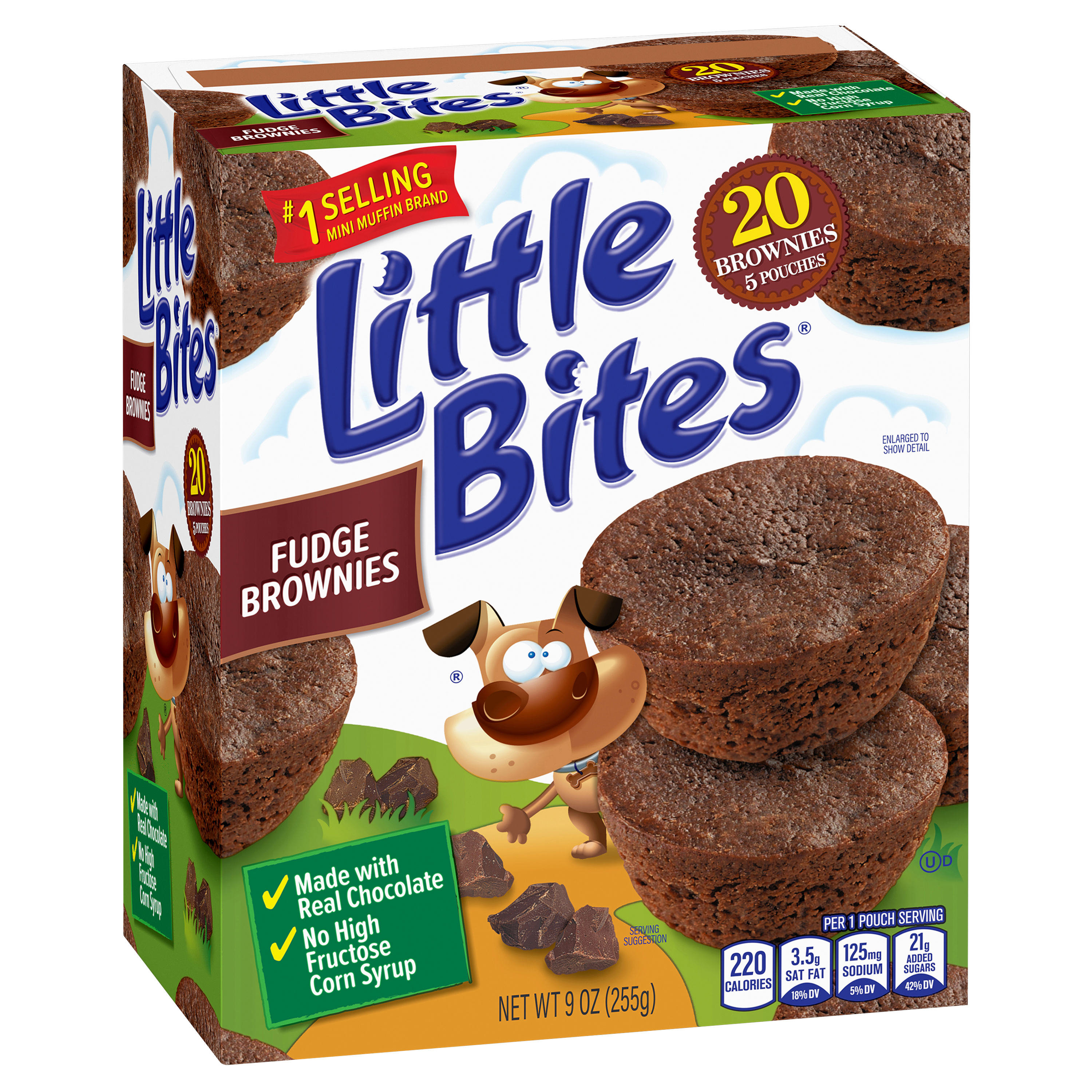 Fudge brownie 5 pouches