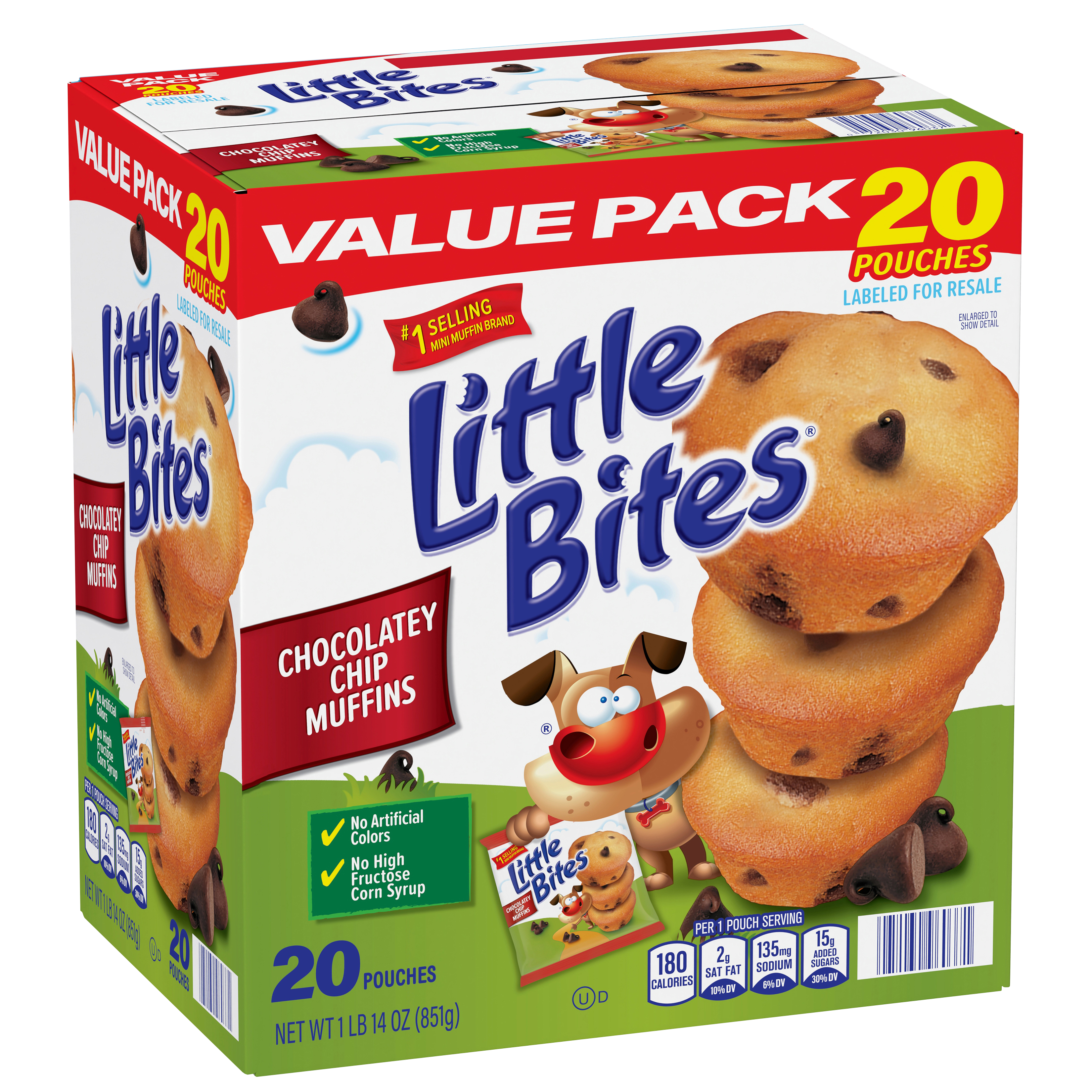 Chocolate chip 20 pouches