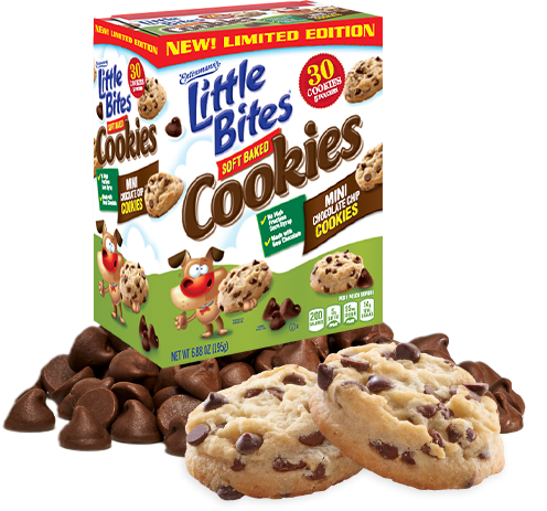 Little Bites Chocolate Chocolate Chip Cookies